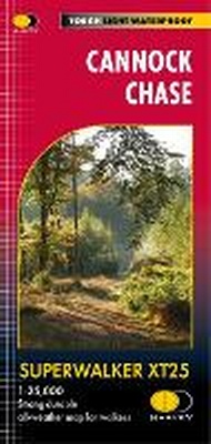 Abbildung von: Cannock Chase - Harvey Map Services Ltd