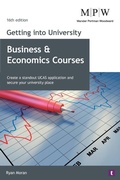 Cover: Getting into University: Business and Economics Courses - Trotman Education