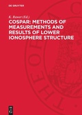 Cover: COSPAR: Methods of Measurements and Results of Lower Ionosphere Structure - De Gruyter