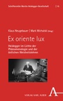 Cover: Ex oriente lux - Karl Alber Verlag
