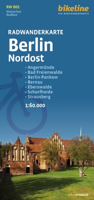 Abbildung von: Radwanderkarte Berlin Nordost RW-B02 - Esterbauer