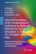 Cover: Selected Proceedings of the 1st International Conference on Advanced Materials for Sustainable Innovation; IC-AMSI 2024; 28-30 August; New Delhi; India - Springer