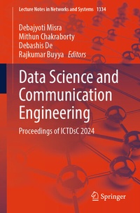 Enlarge image Cover: Data Science and Communication Engineering - Springer