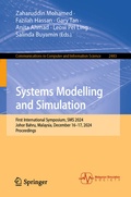 Cover: Systems Modelling and Simulation - Springer