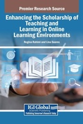 Cover: Enhancing the Scholarship of Teaching and Learning in Online Learning Environments - IGI Global