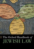 Cover: The Oxford Handbook of Jewish Law - Oxford University Press Inc