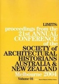 Cover: LIMITS: v. 2 - Society of Architectural Historians Australia and New Zealan