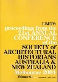 Enlarge image Cover: LIMITS: v. 2 - Society of Architectural Historians Australia and New Zealan