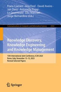 Abbildung von: Knowledge Discovery, Knowledge Engineering and Knowledge Management - Springer