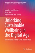 Cover: Unlocking Sustainable Wellbeing in the Digital Age - Springer