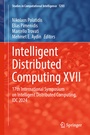 Cover: Intelligent Distributed Computing XVII - Springer