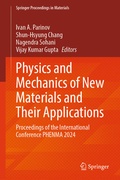 Cover: Physics and Mechanics of New Materials and Their Applications - Springer
