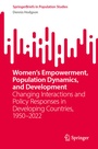Cover: Women's Empowerment, Population Dynamics, and Development - Springer