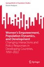 Cover: Women's Empowerment, Population Dynamics, and Development - Springer