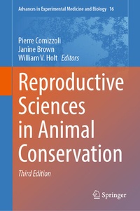 Enlarge image Cover: Reproductive Sciences in Animal Conservation - Springer
