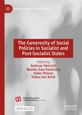 Cover: The Generosity of Social Policies in Socialist and Post-Socialist States - Palgrave Macmillan