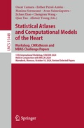 Cover: Statistical Atlases and Computational Models of the Heart. Workshop, CMRxRecon and MBAS Challenge Papers. - Springer