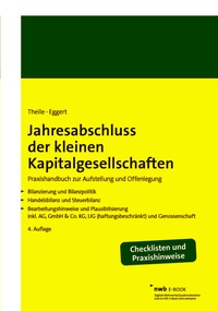Abbildung von: Jahresabschluss der kleinen Kapitalgesellschaften - NWB