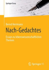 Enlarge image Cover: Nach-Gedachtes - Springer VS