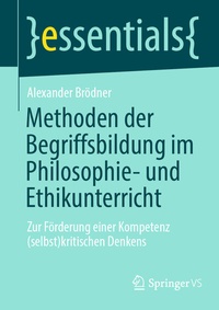 Abbildung von: Methoden der Begriffsbildung im Philosophie- und Ethikunterricht - Springer VS