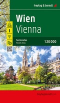 Abbildung von: Wien, Taschenatlas 1:20.000, freytag & berndt - Freytag-Berndt und ARTARIA