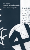 Cover: Henri Meschonnic - Matthes & Seitz Berlin