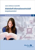 Cover: Arbeitsheft Informationswirtschaft - kompetenzorientiert - Merkur Rinteln