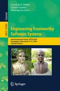 Cover: Engineering Trustworthy Software Systems - Springer Nature Switzerland AG