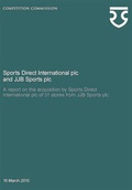 Cover: Sports Direct International plc and JJB Sports plc - Stationery Office Books