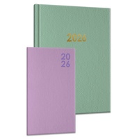 Abbildung von: Buchkalender-Set: Buchkalender & Wochenplaner 2026 grün/flieder - Lingen Verlag