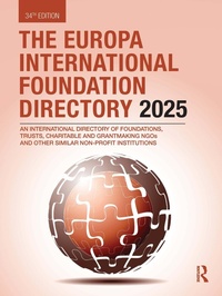Abbildung von: The Europa International Foundation Directory 2025 - Routledge