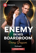 Cover: Enemy in His Boardroom - Harlequin Presents Larger Print