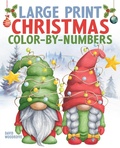 Cover: Large Print Christmas Color-By-Numbers - Sirius Entertainment