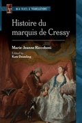 Cover: Histoire Du Marquis De Cressy - Modern Language Association of America