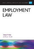 Cover: Employment Law 2025 - The University of Law Publishing Limited