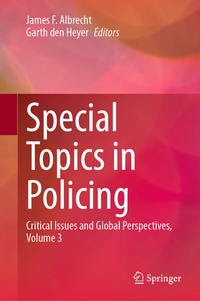 Enlarge image Cover: Special Topics in Policing - Springer
