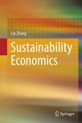 Cover: Sustainability Economics - Springer