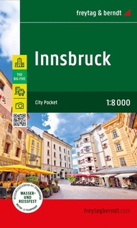 Abbildung von: Innsbruck, Stadtplan 1:8.000, freytag & berndt - Freytag-Berndt und ARTARIA