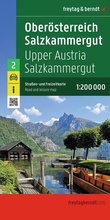 Cover: freytag & berndt Stra&szlig;enkarte Ober&ouml;sterreich - Salzkammergut 1:200.000 - freytag & berndt