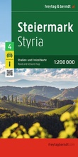 Cover: freytag & berndt Stra&szlig;enkarte Steiermark 1:200.000 - freytag & berndt