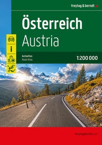 Abbildung von: Österreich, Autoatlas 1:200.000, freytag & berndt - Freytag-Berndt und ARTARIA