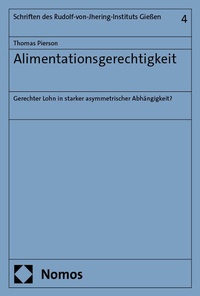 Bild: Alimentationsgerechtigkeit - Nomos
