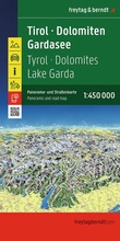 Cover: freytag & berndt Stra&szlig;enkarte Tirol - Dolomiten - Gardasee - Panorama 1:450.000 - freytag & berndt