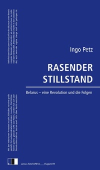 Enlarge image Cover: Rasender Stillstand - Edition.fotoTAPETA Berlin