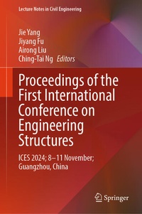 Enlarge image Cover: Proceedings of the First International Conference on Engineering Structures - Springer Nature Switzerland AG
