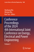 Cover: Conference Proceedings of the 2024 4th International Joint Conference on Energy, Electrical and Power Engineering - Springer Nature Switzerland AG