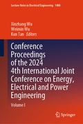 Cover: Conference Proceedings of the 2024 4th International Joint Conference on Energy, Electrical and Power Engineering - Springer