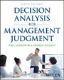Cover: Decision Analysis for Management Judgment - Wiley