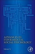 Cover: Advances in Experimental Social Psychology: Volume 72 - Academic Press