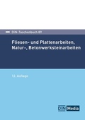Bild: Fliesen- und Plattenarbeiten, Natur-, Betonwerksteinarbeiten - Buch mit E-Book - DIN Media